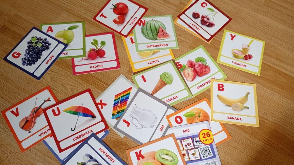 Набір розвиваючих тематичних карток. Вундеркінд з пелюшок. Домана