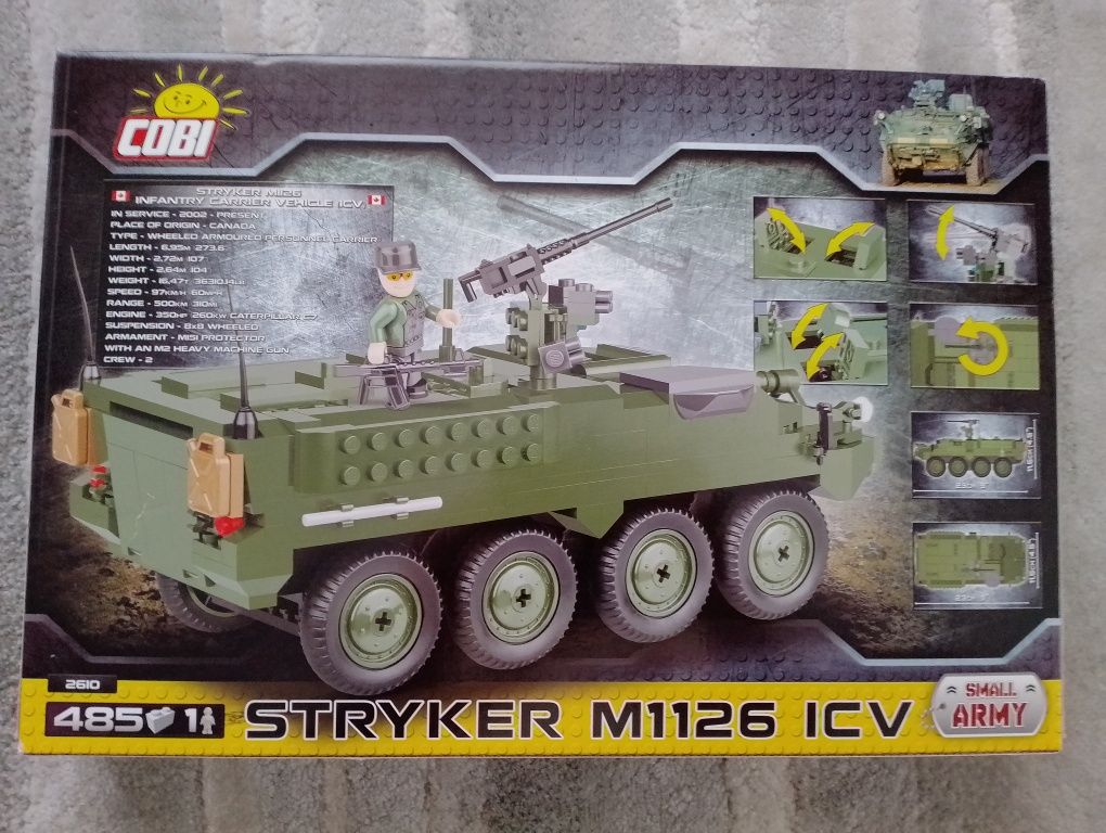 Klocki COBI 2610 Stryker M1126 ICV