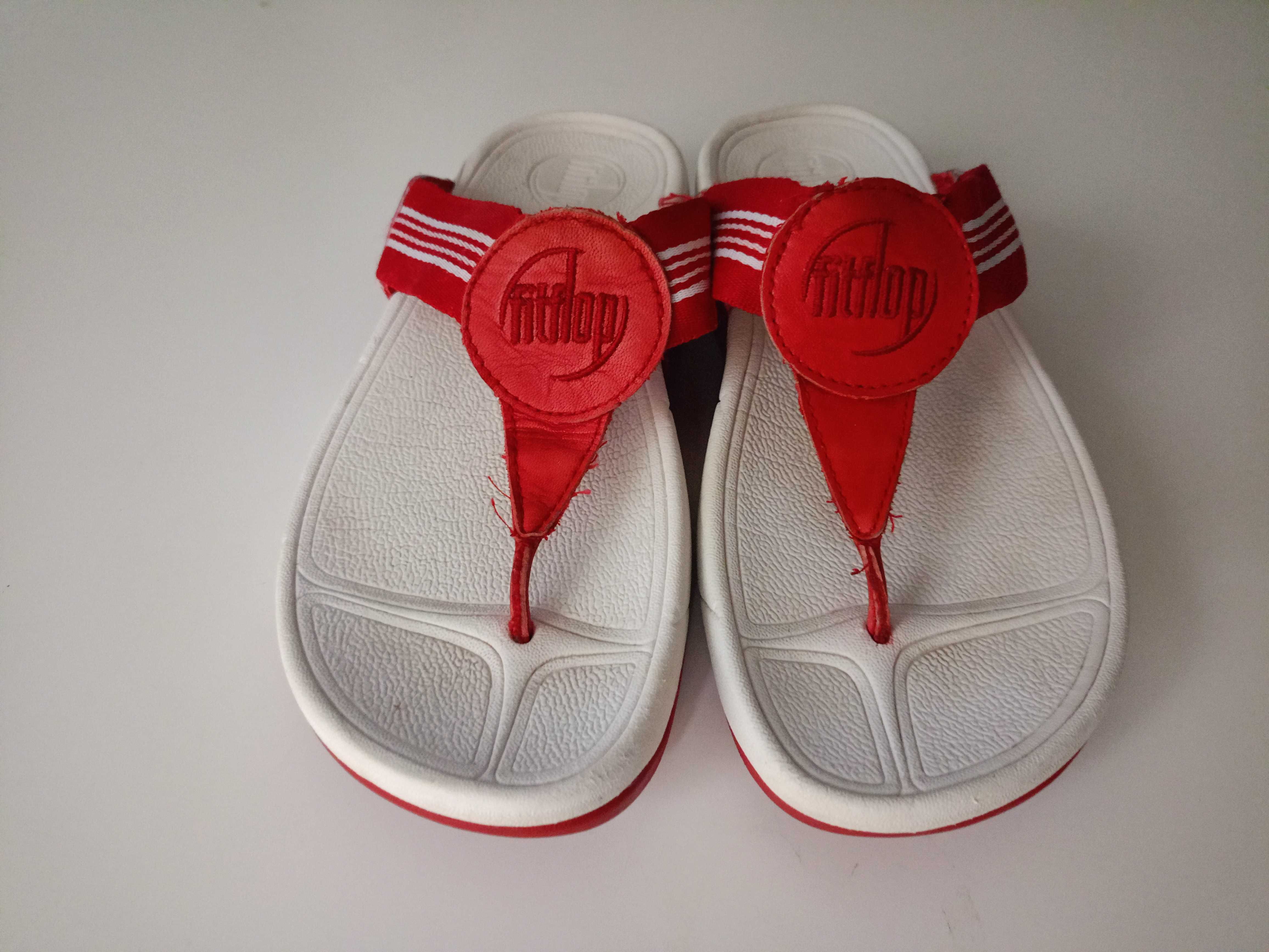 FITFLOP Japonki roz 38 24cm Skóra Stan BDB Okazja