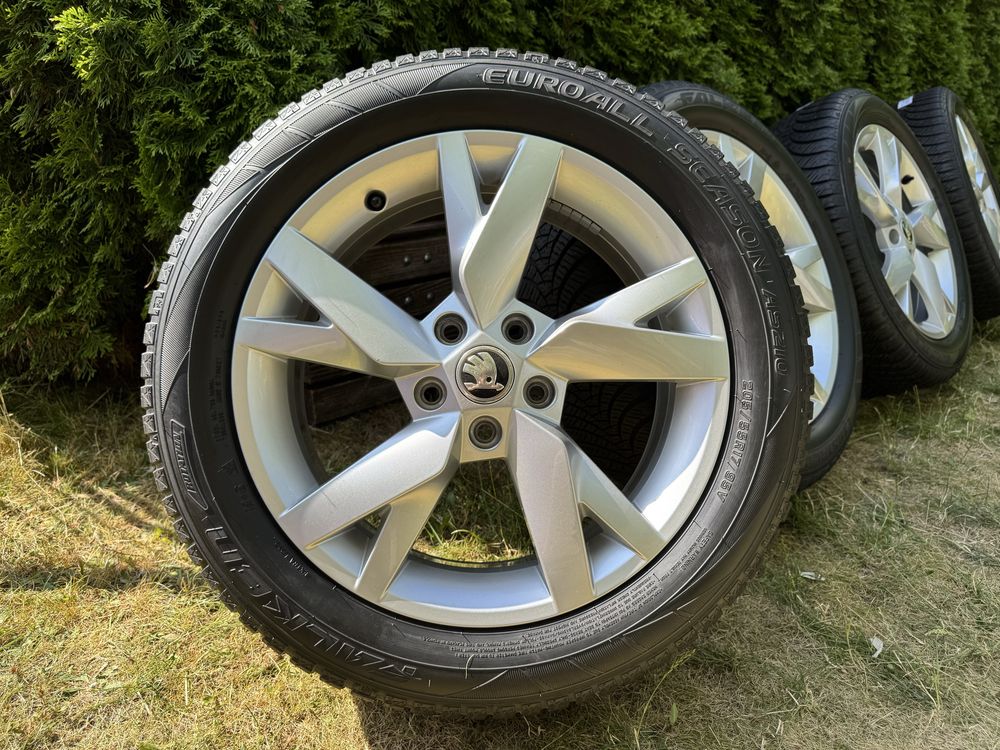 Alufelgi r17 5x112 JAK NOWE Skoda Octavia a5 / a7 Superb Kodiaq Karoq