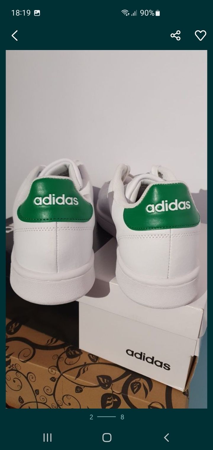 Buty męskie sportowe Adidas Advantage Rozmiar 44 2/3