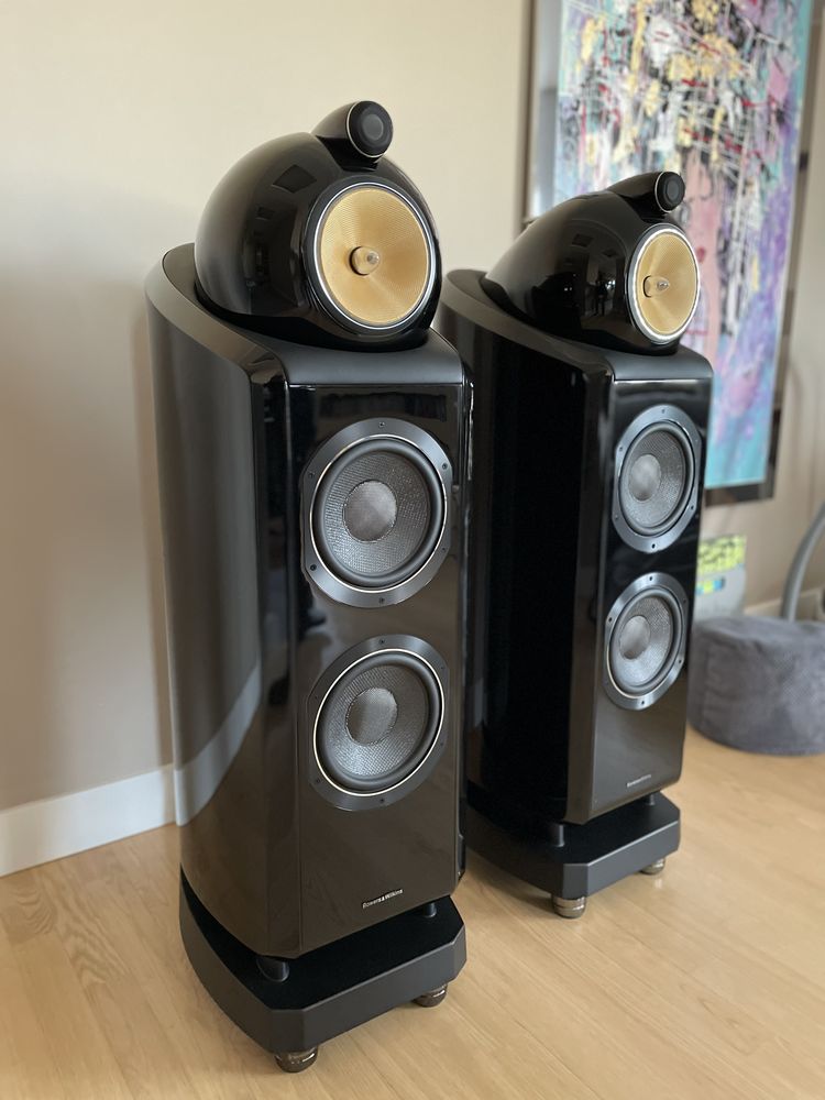 Bowers & Wilkins 802 D2 + opcja Isoacoustics „Gaia I”