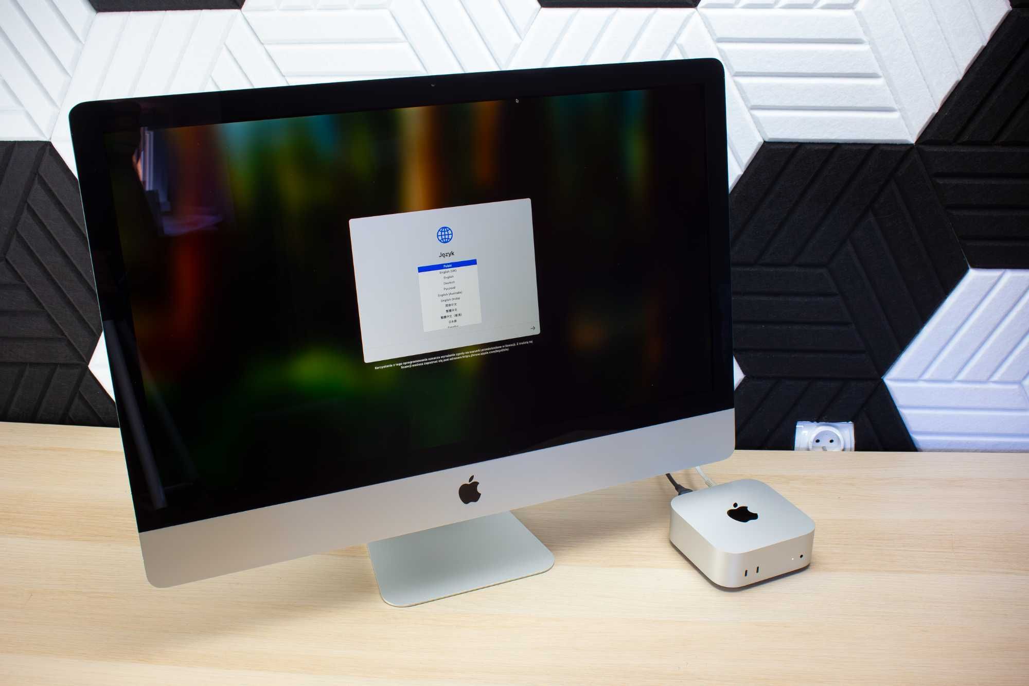 Monitor Apple 27" 2K do Mac Mini/Macbook/iMac i innych GWARANCJA/FV