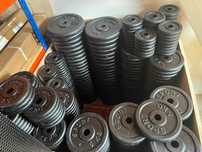Obciążenie żeliwne I gat. 31mm nowe! 20kg 15kg 10kg 5kg 2,5kg 1,25kg