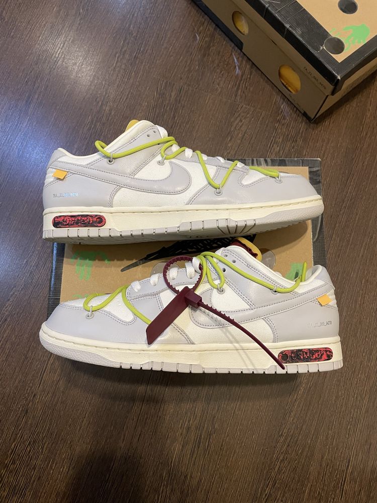 Nike Dunk low Off-White lot 8