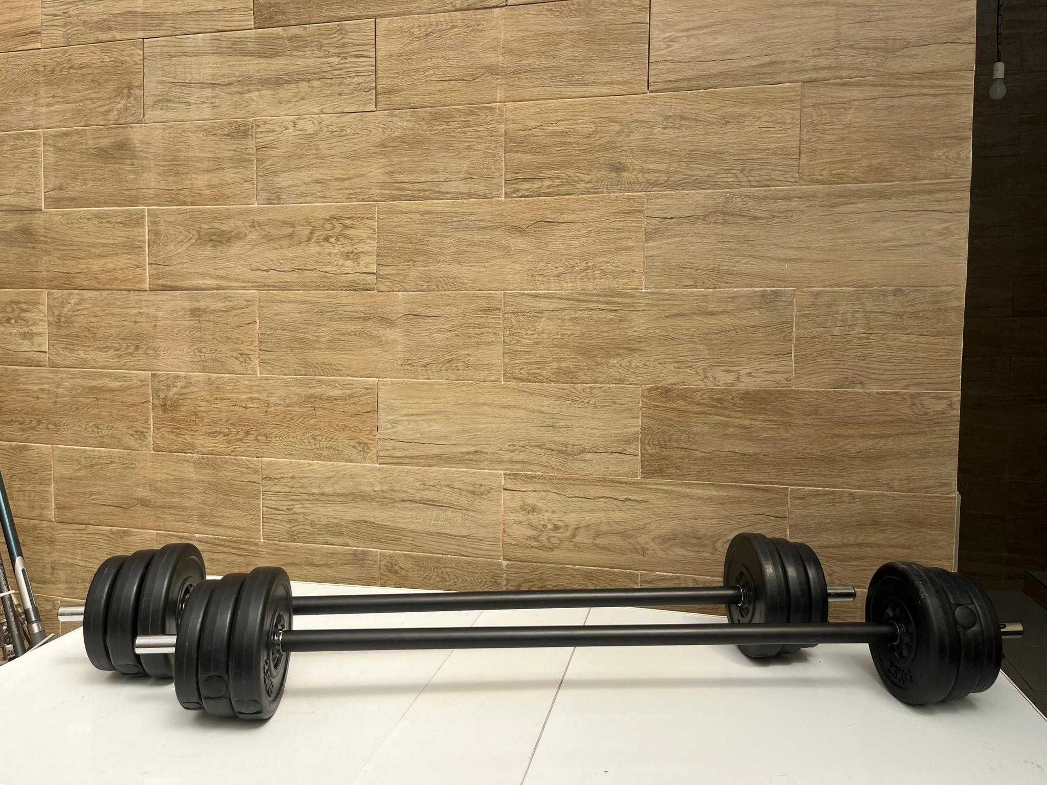 Dois sets de Bodypump