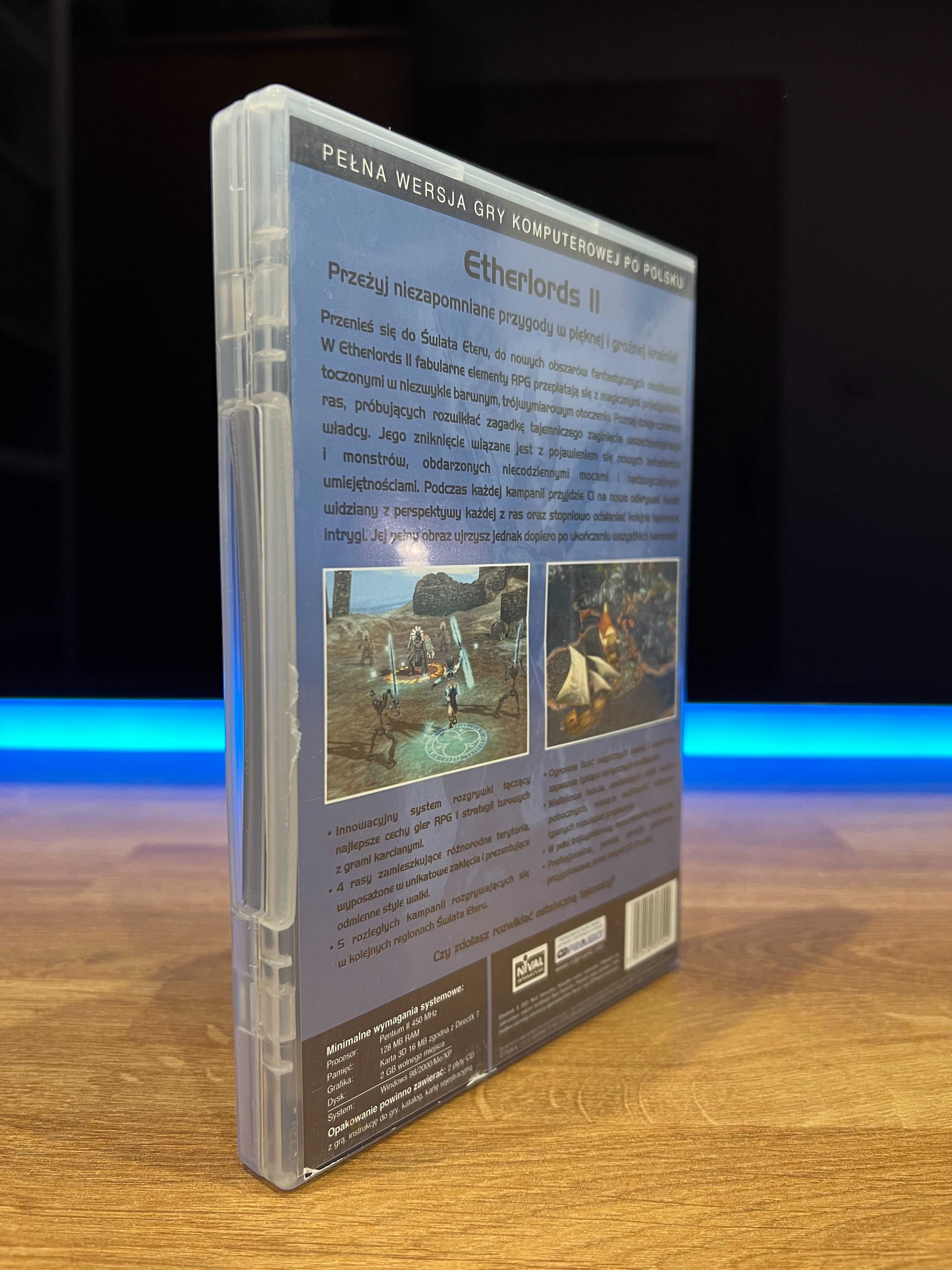 Etherlords II 2 (PC PL 2003) DVD BOX polskie wydanie eXtra klasyka