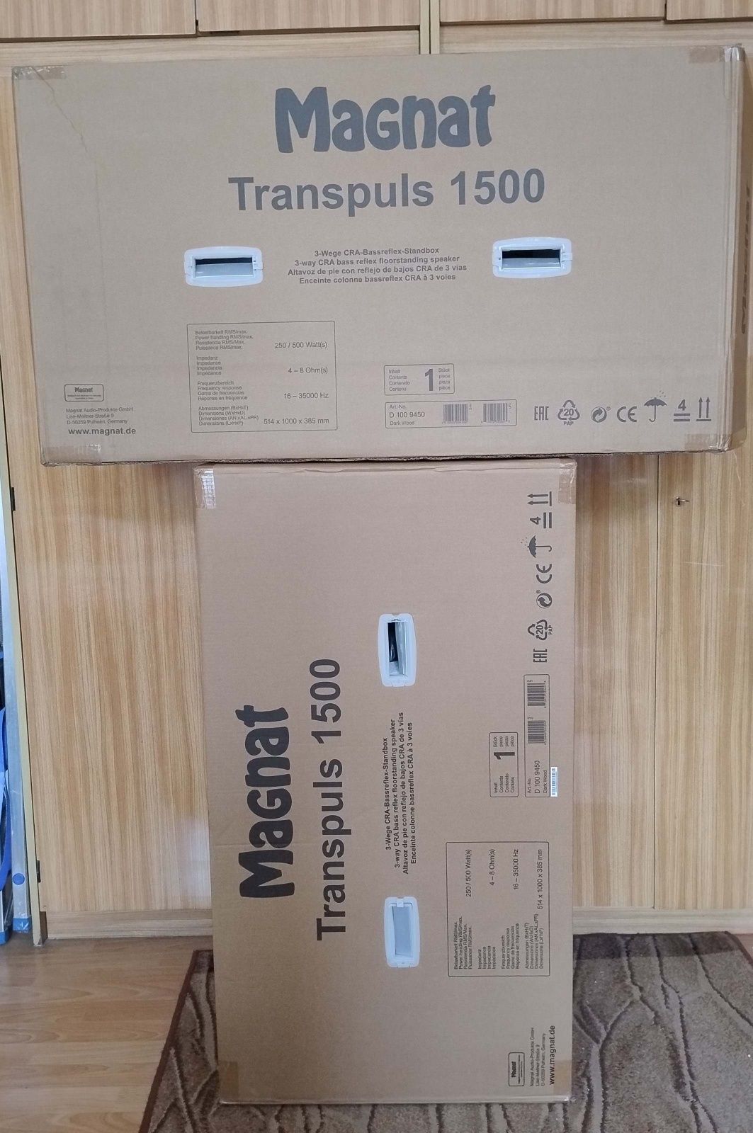Kolumny głośnikowe Magnat Transplus 1500 od audiofila