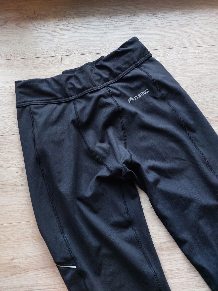 Spodnie dresy męskie sportowe bielizna termo Elbrus DryFit M/L
