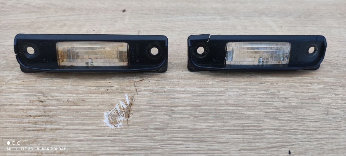 Lampki Oświetlenia Tablicy Tył Audi A8 D2 3.7 95 Blask Gołdap