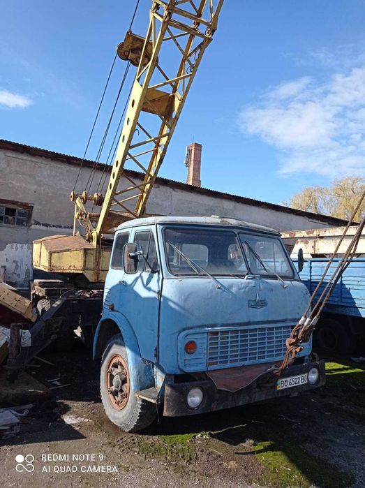 Автокран СМК 101 на базі МАЗ 5334 електричний