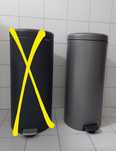Caixote de lixo cozinha Brabantia Pedal New Icon 30 litros