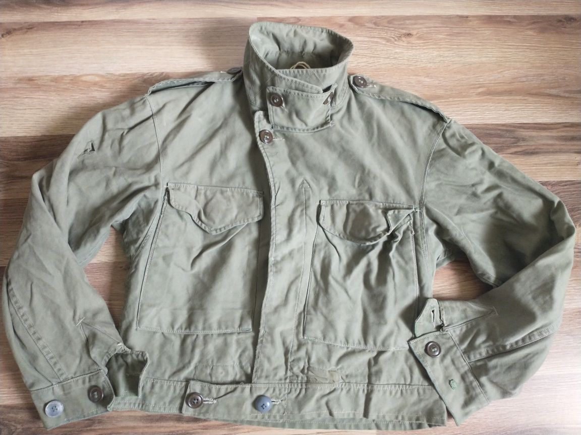 Battle dress oryginalna amerykańska kurtka wojskowa z drugiej wojny św