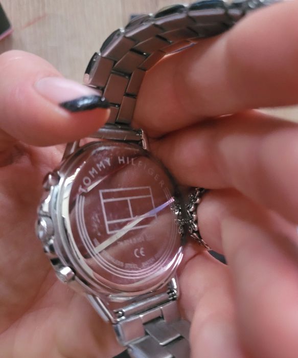 Zegarek Tommy Hilfiger srebrny damski