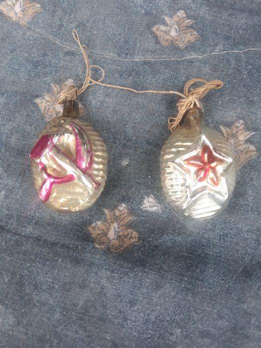 Ёлочные игрушки периода ссср