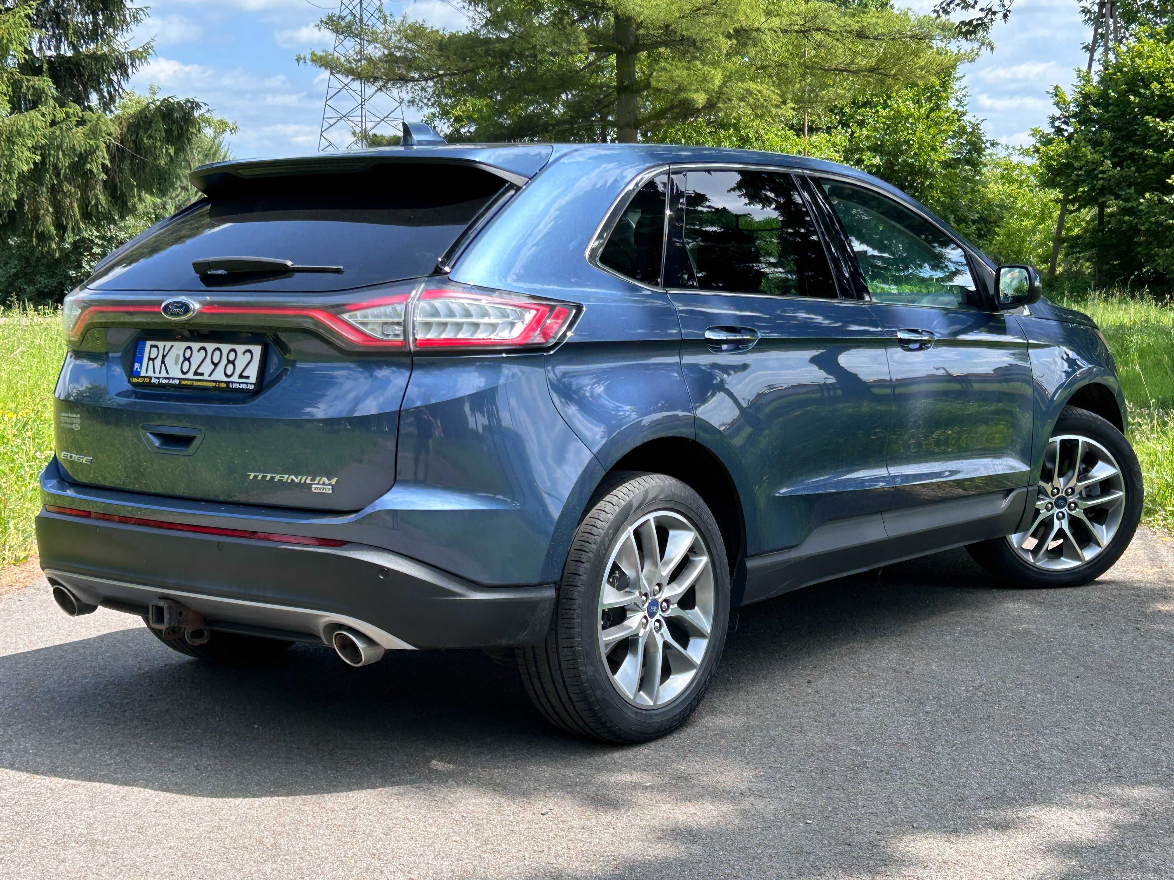 Ford Edge*Titanium*290KM*Automat*4x4*12.000km*Nawigacja*Skóra*