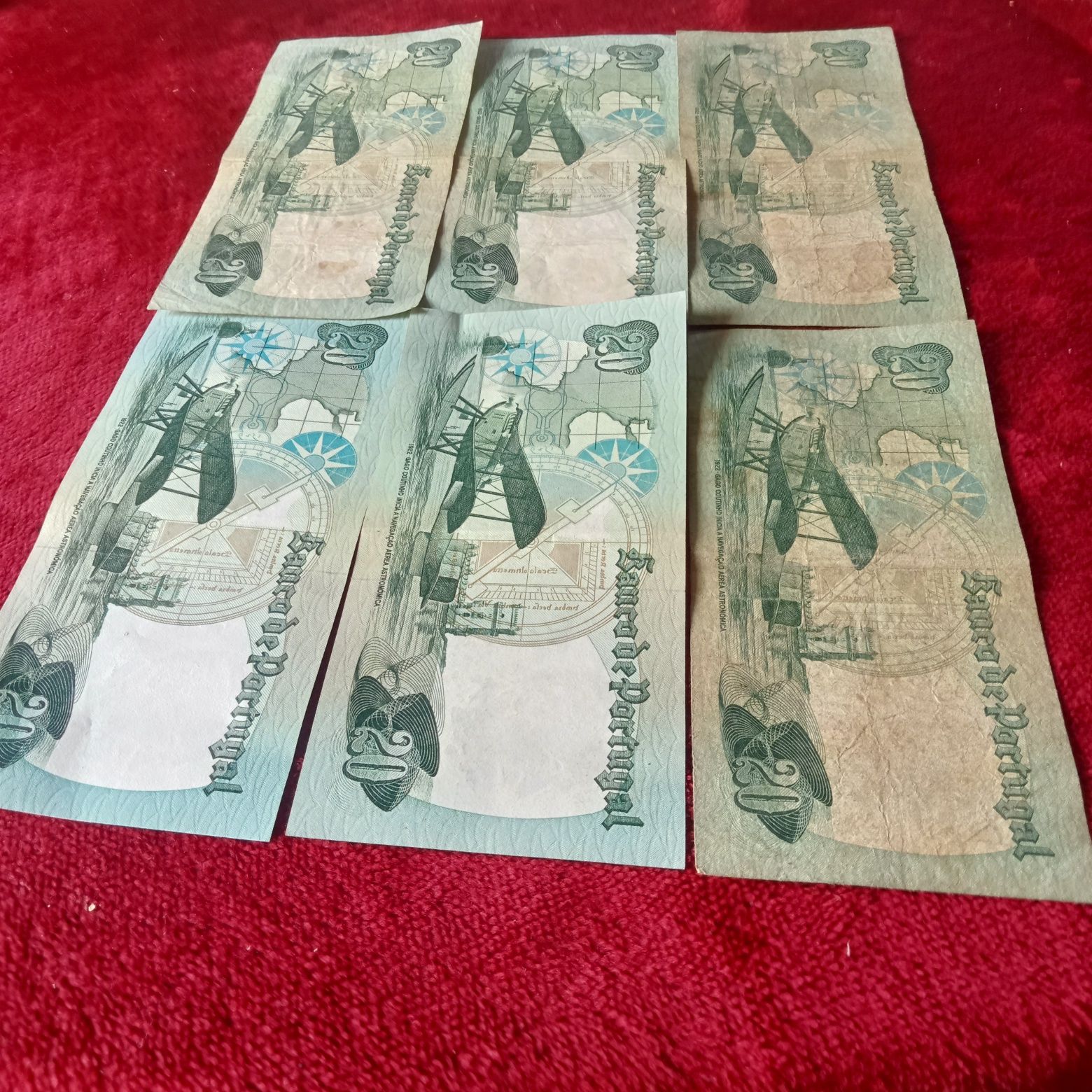 Notas 20 escudos