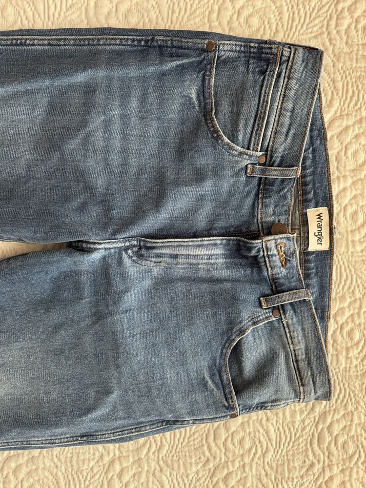 NOWE Męskie spodnie jeans jeansowe WRANGLER 33x34 W33 L34