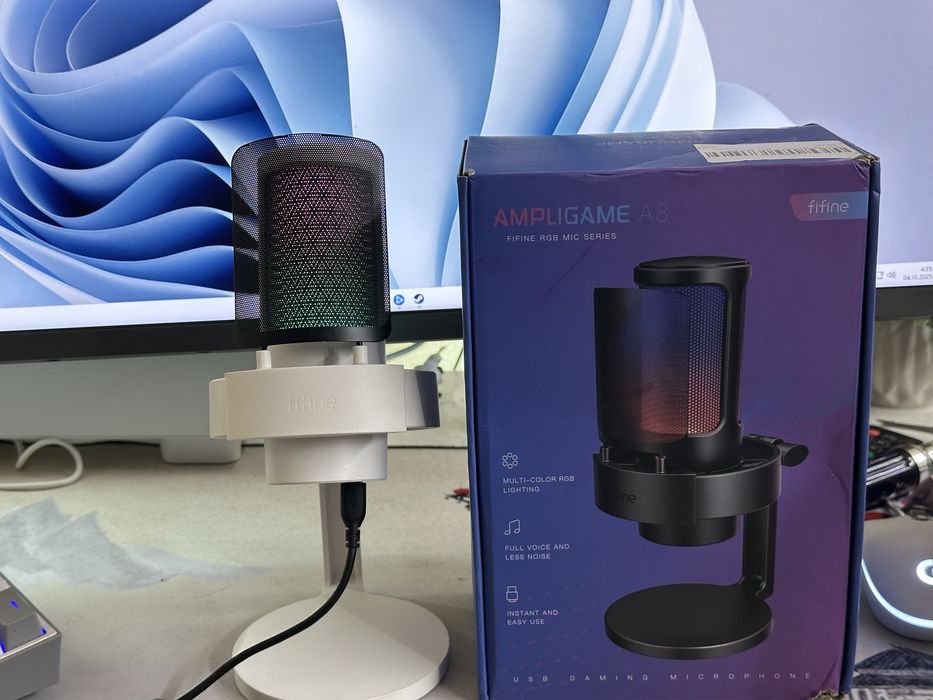 мікрофон Fifine AmpliGame A8 (RGB, USB)