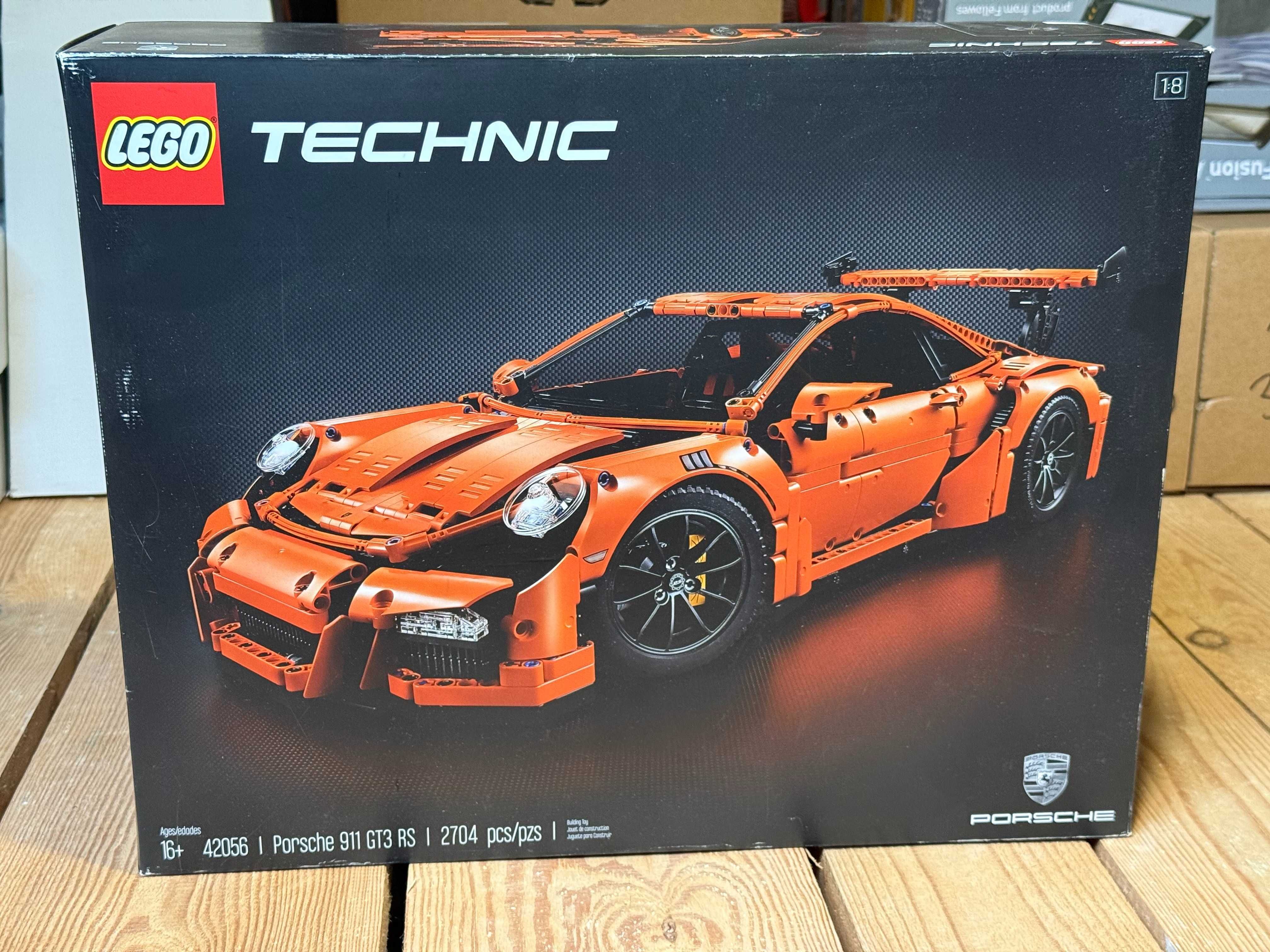 Oryginalne LEGO 42056 Technic Porsche 911 GT3 RS pudelko z instrukcja