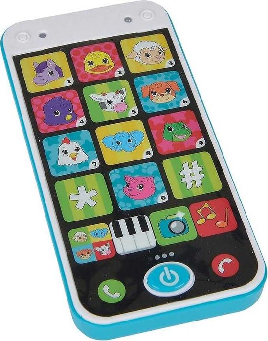 Simba ABC smartfon dla dzieci, zabawkowy telefon komórkowy