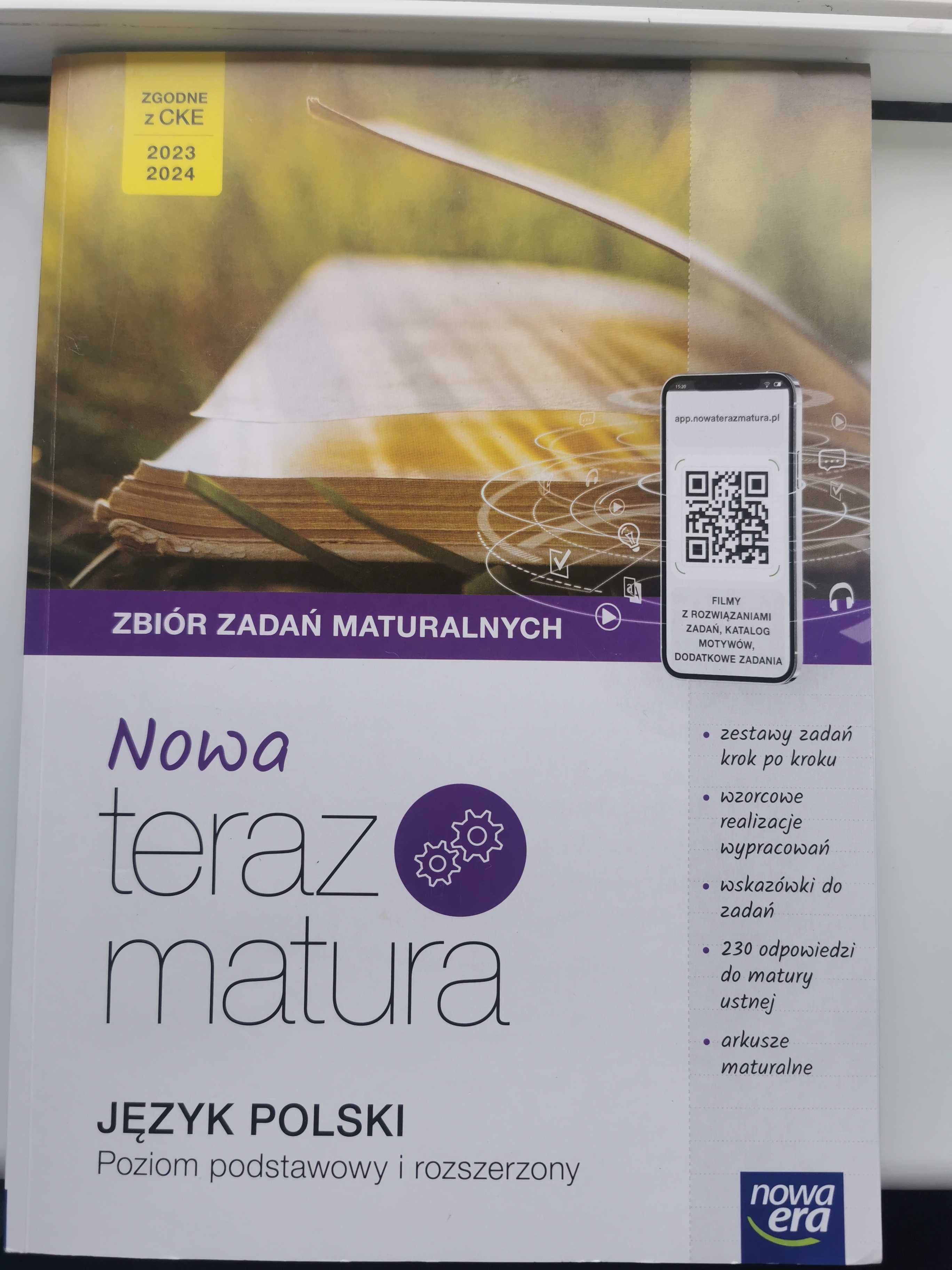 Nowa teraz matura- zbiór zadań maturalnych ; polski