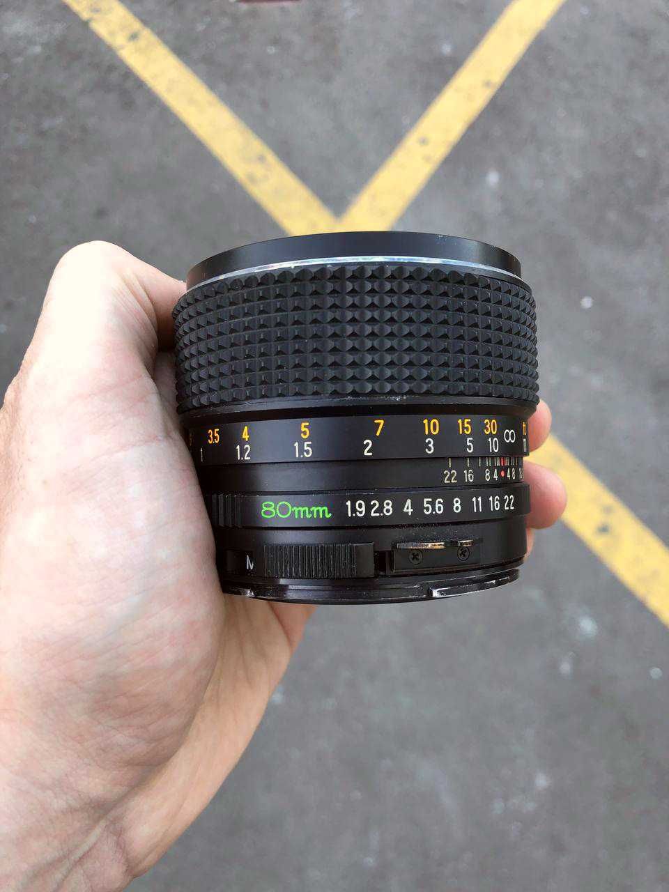 Обєктив Mamiya sekor c 80mm f/1.9