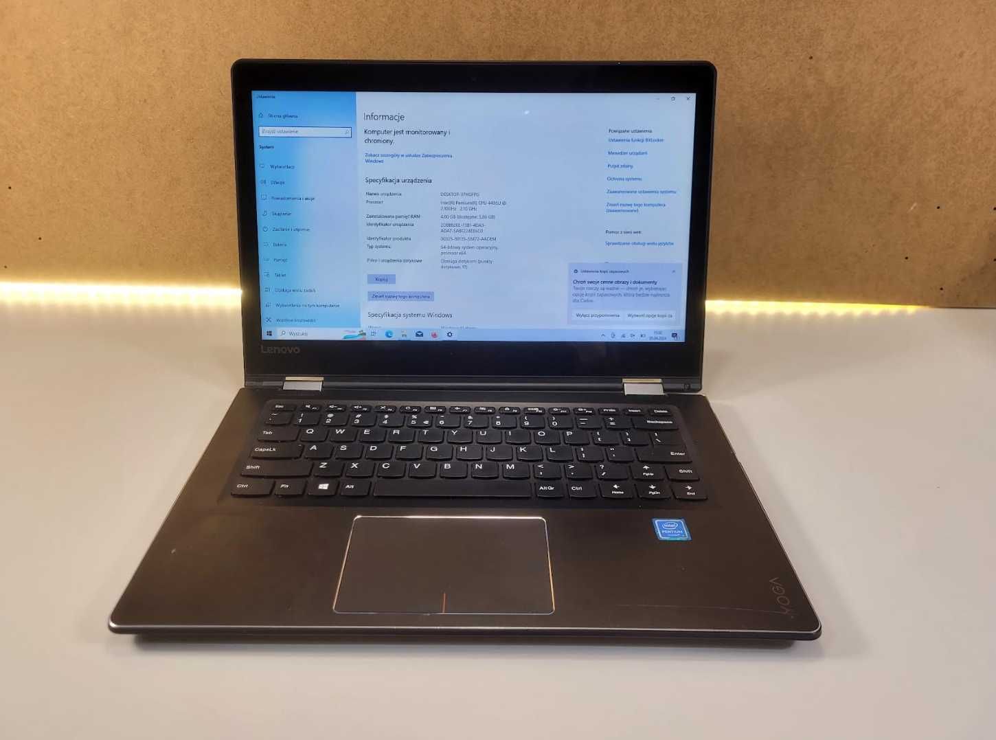 Laptop Lenovo 2w1 Yoga 510-14ISK SSD Windows 10 Dotyk