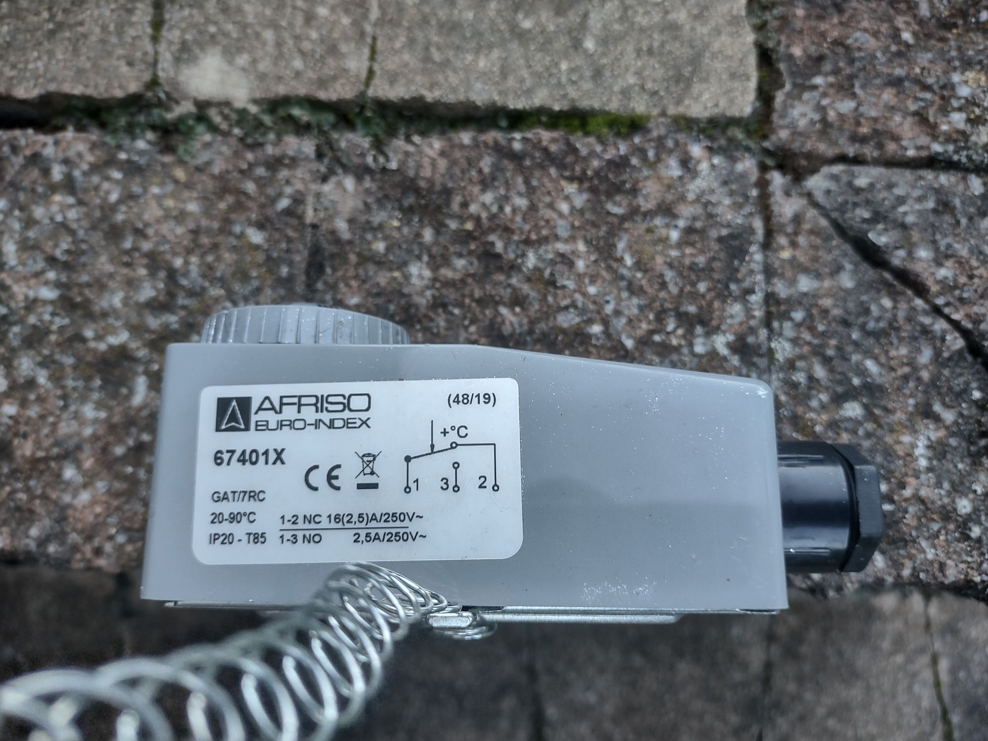 Termostat przylgowy BRC, 20÷90°C,