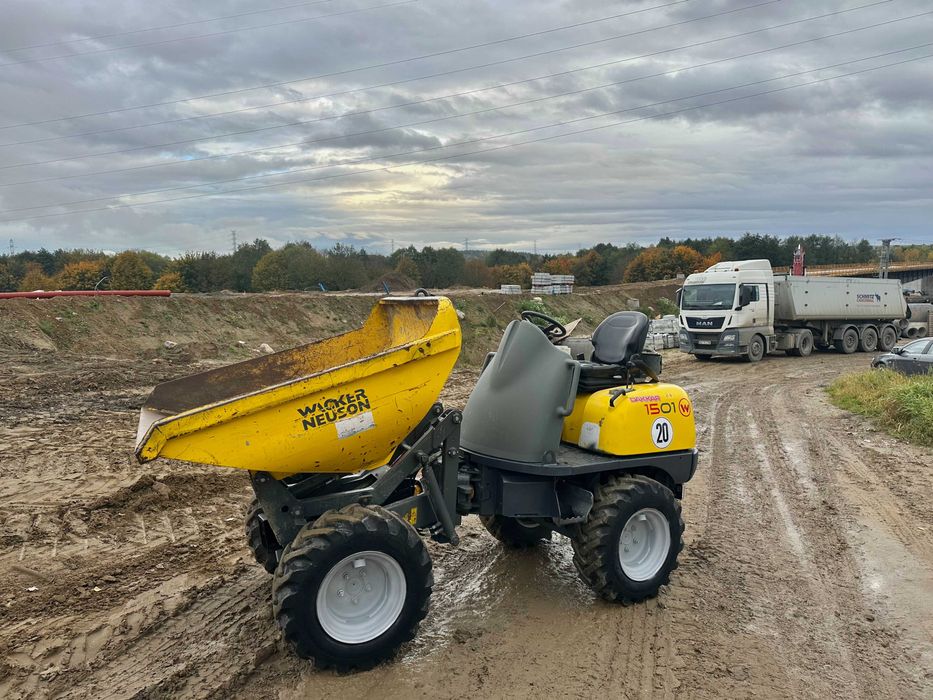 Wozidło Budowlane Wacker Neuson 1501 - 2016 rok Brutto