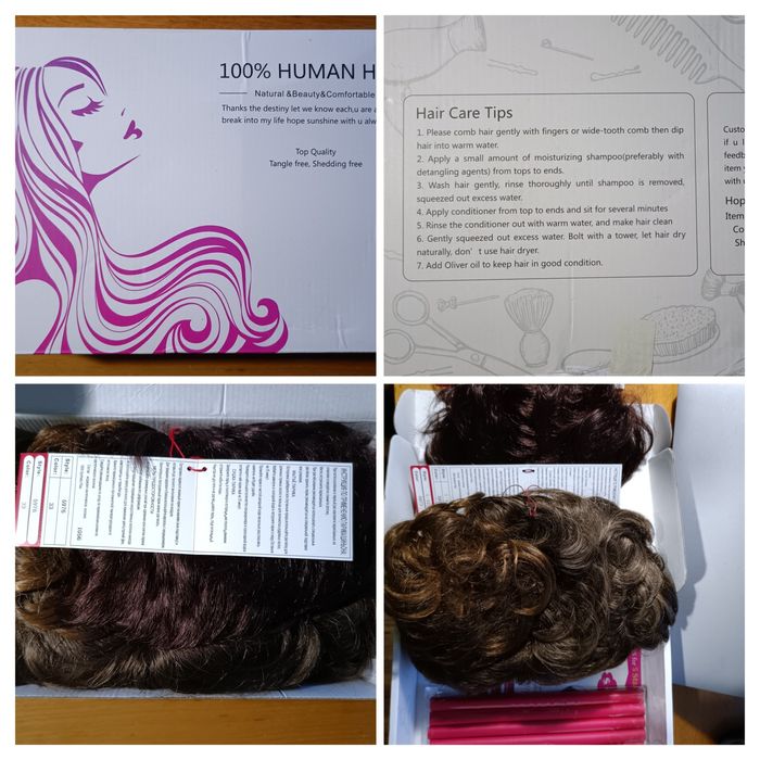 Перука, парик, нові, Два новых коротких парика +шиньон