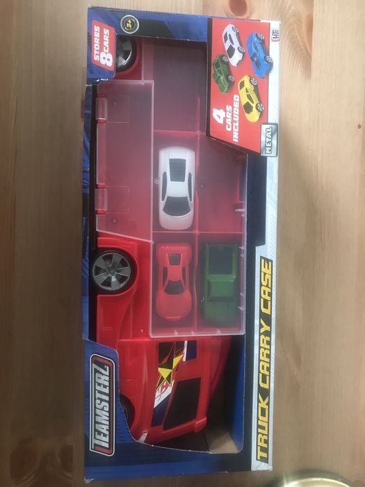 Авто трейлер, погрузчик, фура с машинками, Truck carry case.