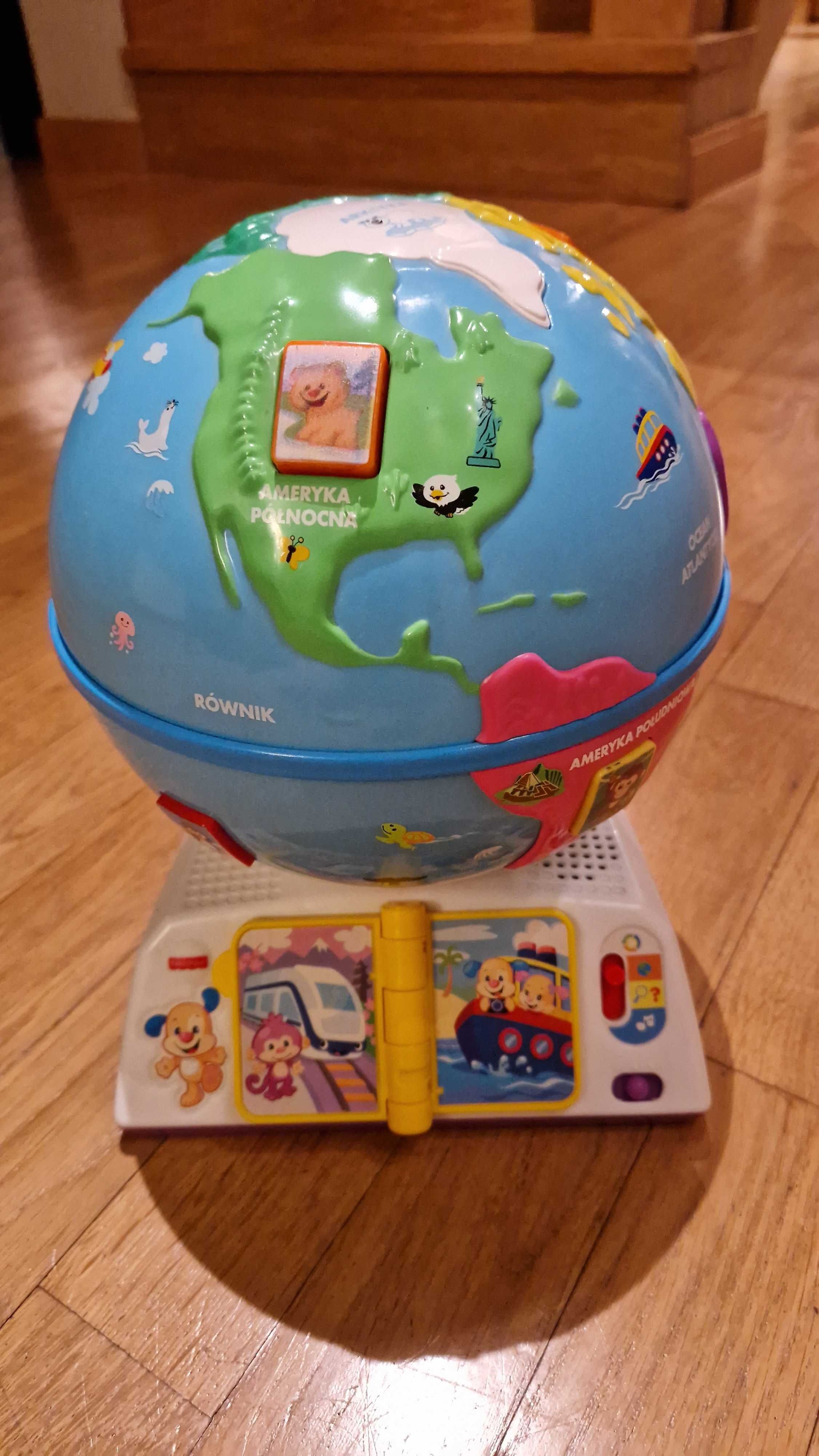 Globus interaktywny Fisher Price. Dźwięk