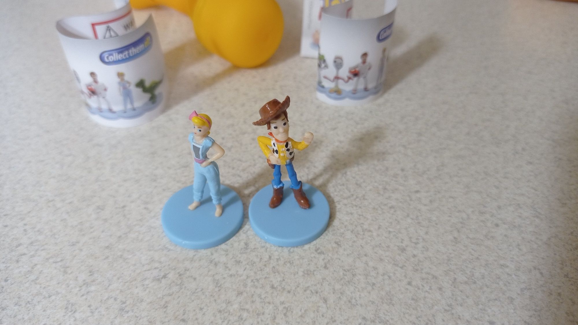 Toy Story - szeryf Chudy i dziewczyna pasterka Bou - nowe figurki 3D