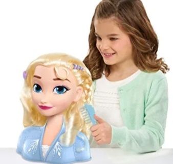 Голова манекен Эльза для причесок Disney Frozen Elsa Styling Head Ориг