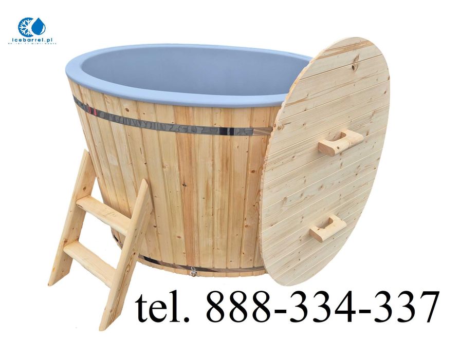 Beczka do MORSOWANIA 2 os, balia, wklad do schładzania po saunie WANNA