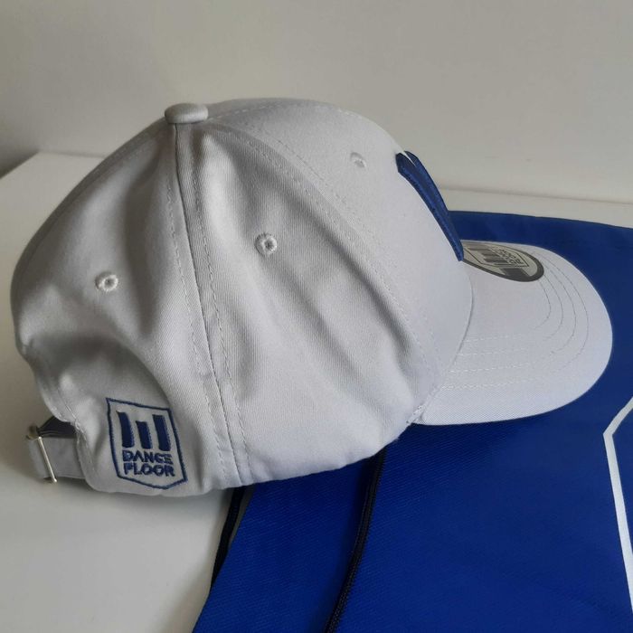 Boné Chapéu Cap Cinza Azul + Saco Mochila Novos Dance Floor