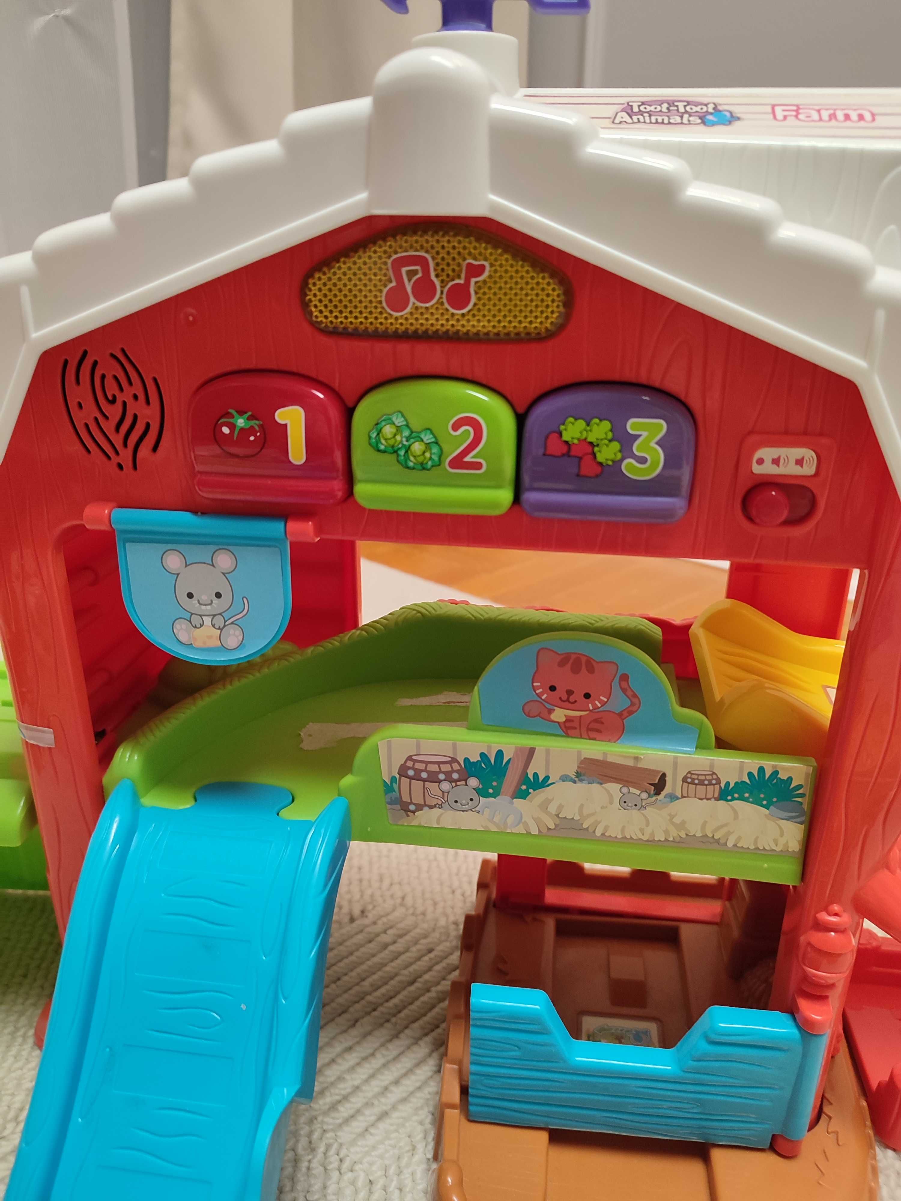 Farma vtech tut tut język angielski 6 zwierzątek stan bardzo dobry