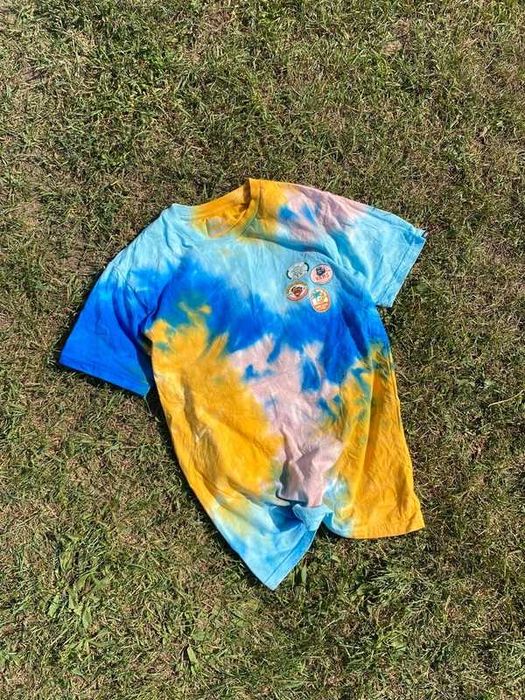 Koszulka Vans Tie-Dye unisex nadruk multicolor Small streetwear