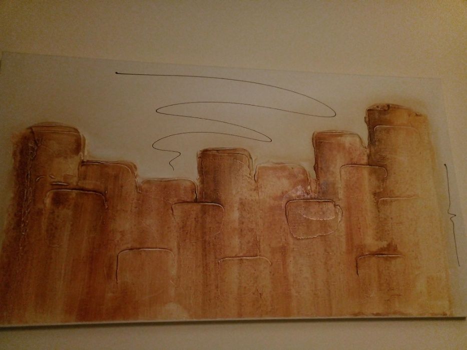 Vendo Quadro em Tela Pintada à Mão