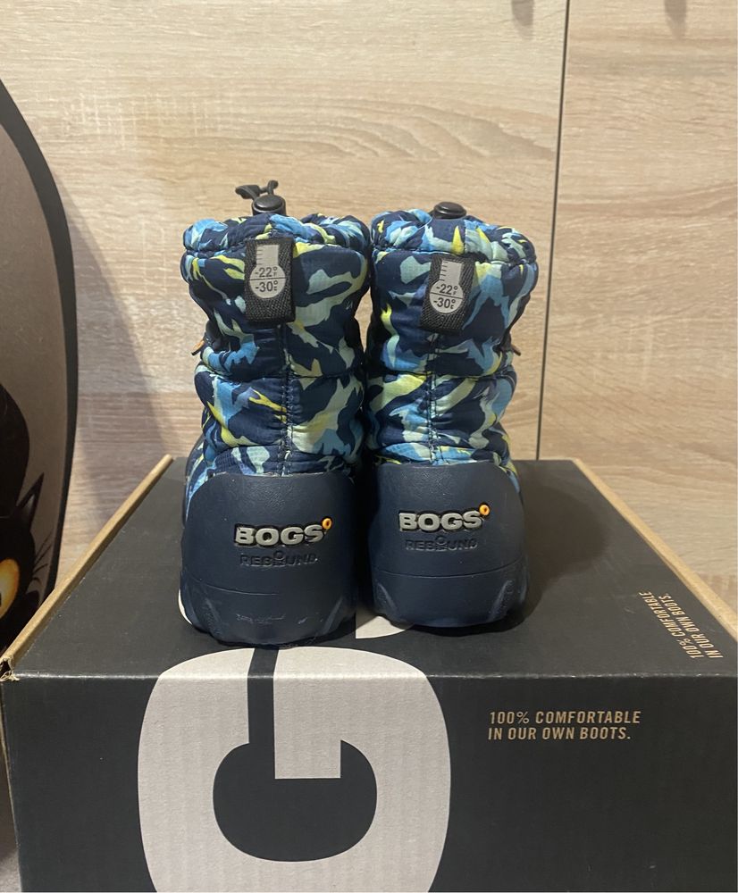 Bogs bmoc snow navy multi р.30
