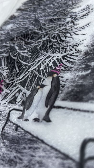 Силіконовий шоппер зимовий шопер із шимером