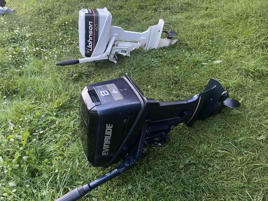 Мотор лодочний, двигун для човнів Jonson 4