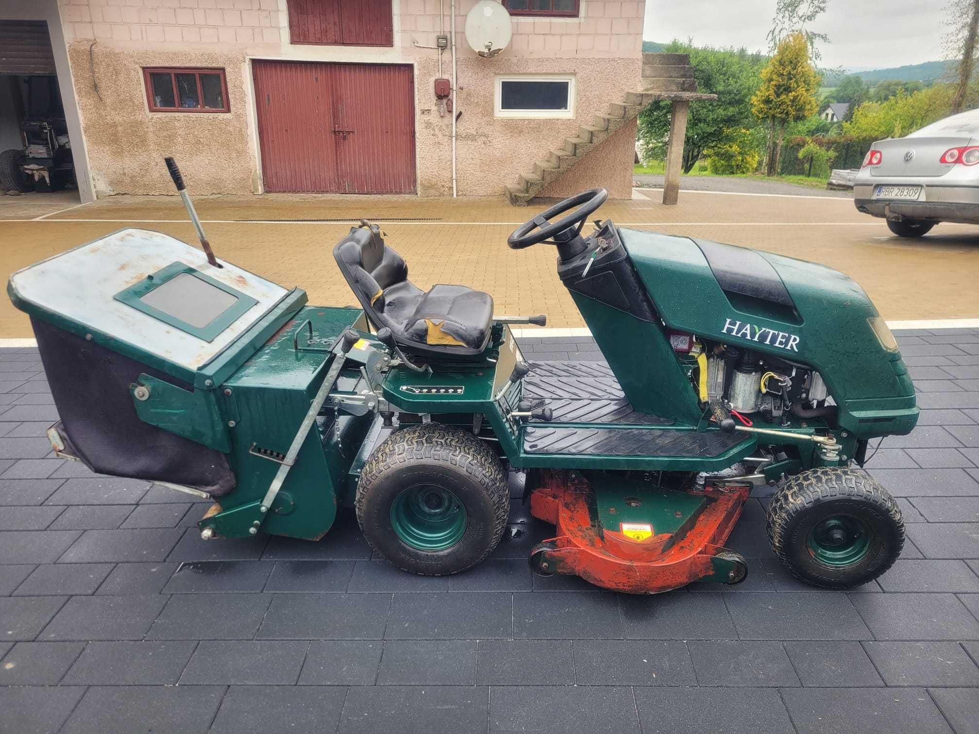 Hayter H1642, traktorek kosiarka, zamiatarka, silnik Vanguard 16 KM V