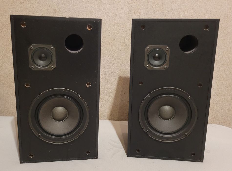 Dwie kolumny Sony z maskownicami