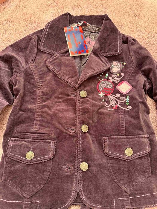 Костю вельвет 122 см