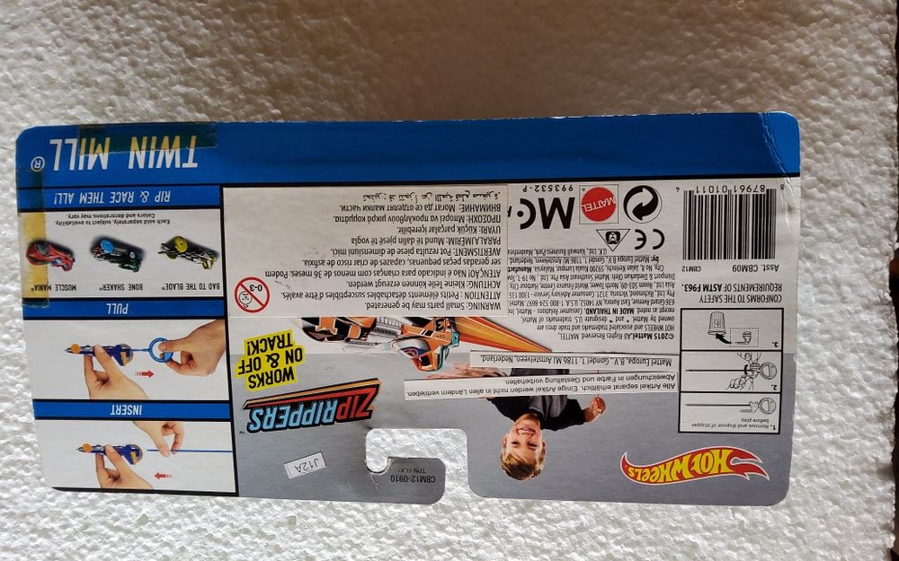 Hotweels antigos e raros - Embalagem/Blister intacto -ZipRippers 2015