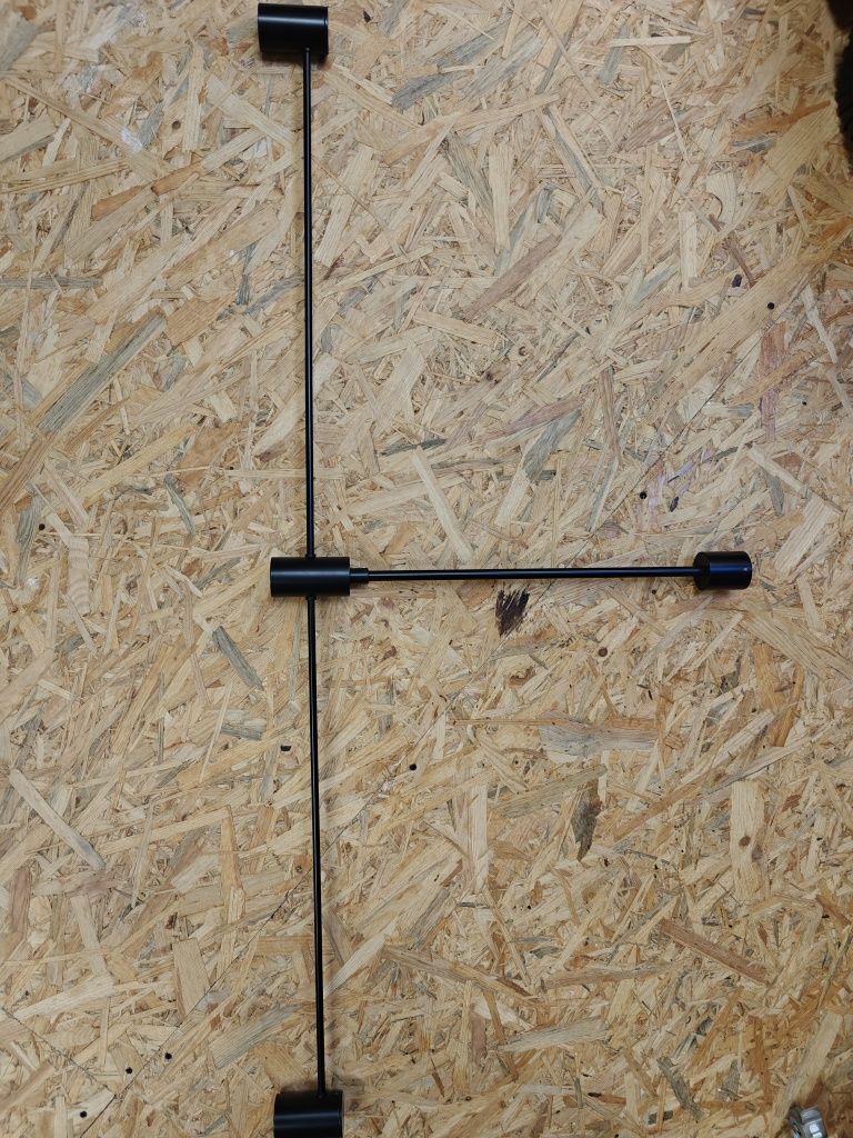 Lampa sufitowa Shilo DAKATA 2XGU10 czarna loft