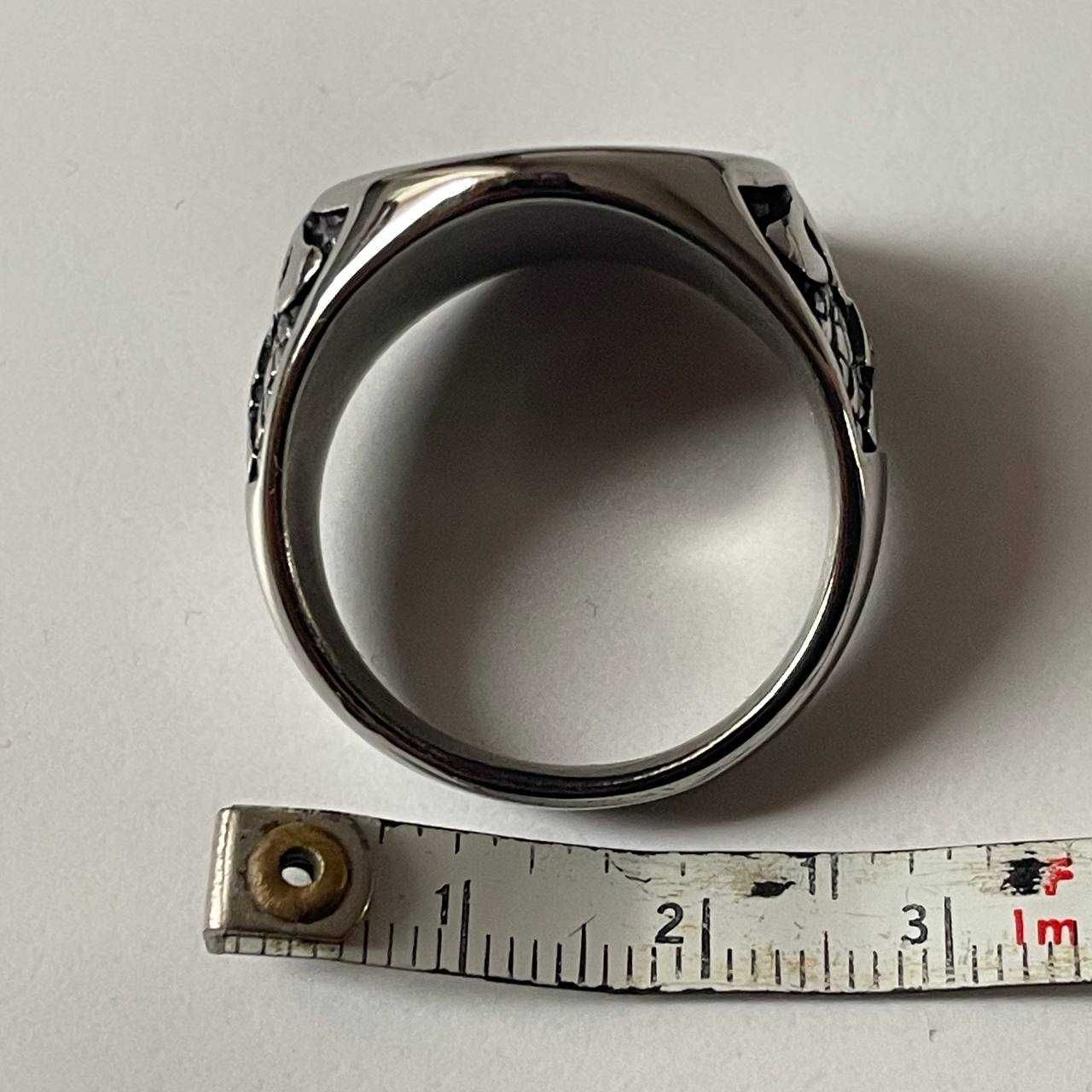 Винтажное кольцо печатка викингов из скандинавской мифологии