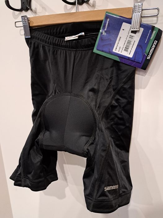 Szorty kolarskie z wkładką unisex SHIMANO - rozmiar S - nowe